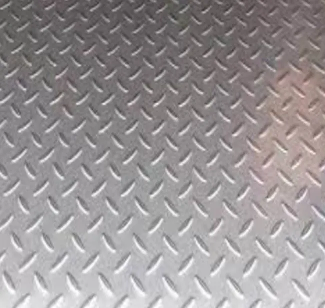 Čelična ploča s uzorkom u obliku okruglog graha